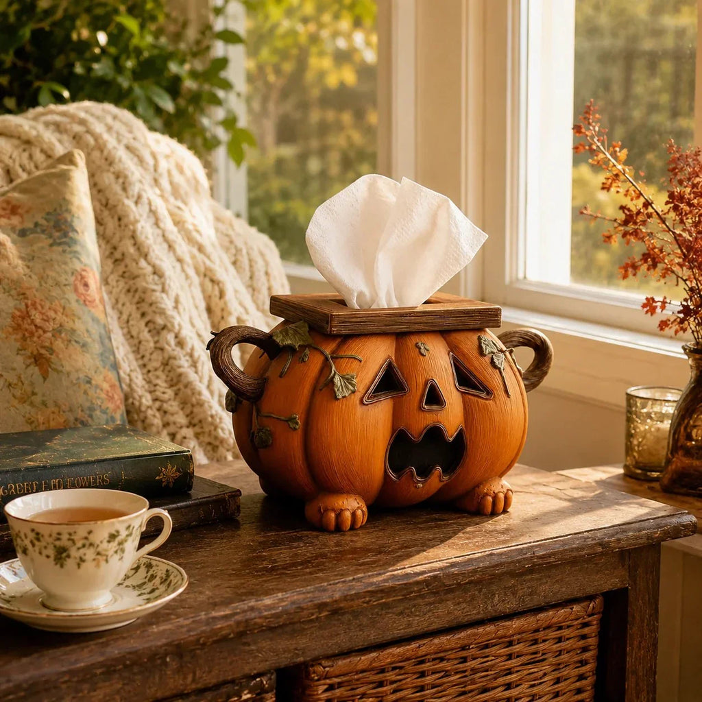 🎃🧻Pumpkin Tissue Box Cover