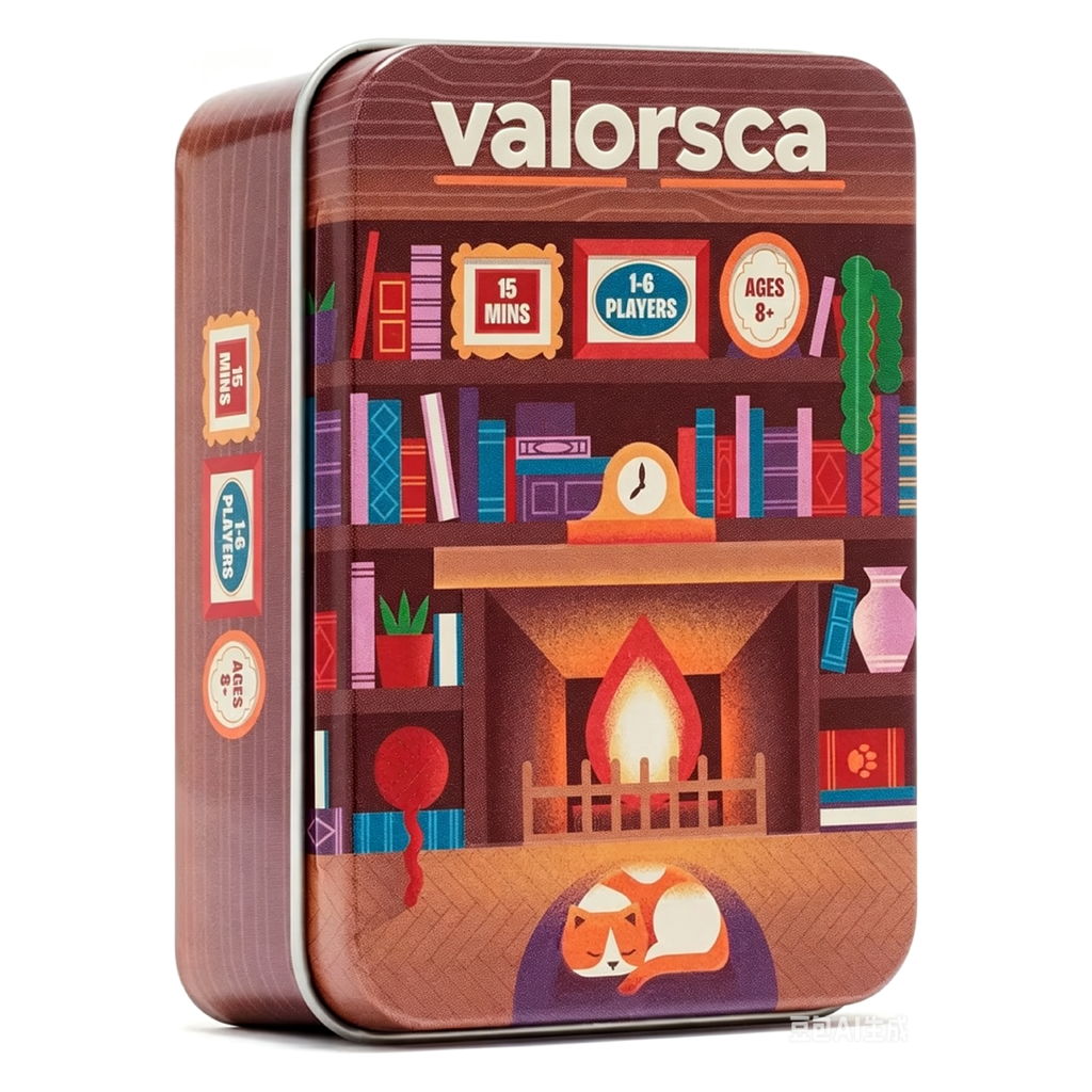 Cooperative Stacking Game | Skill & Balance Card and Book Tower Game in Travel Tin