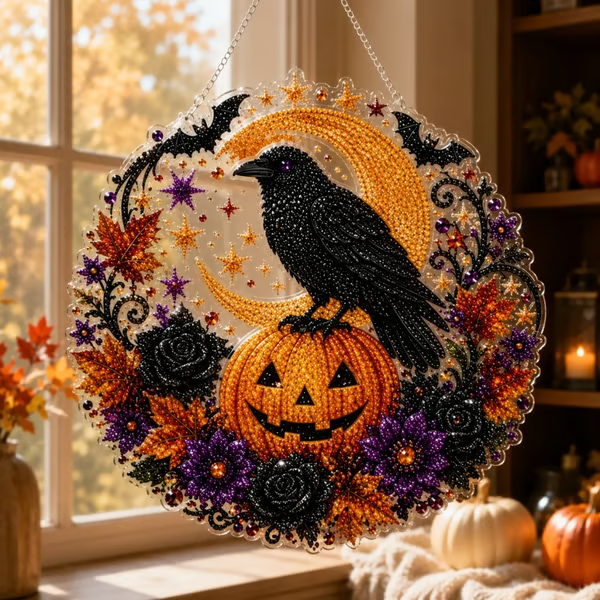 ✨🎃Halloween Pearl Art Hanging Ornament Kit👻