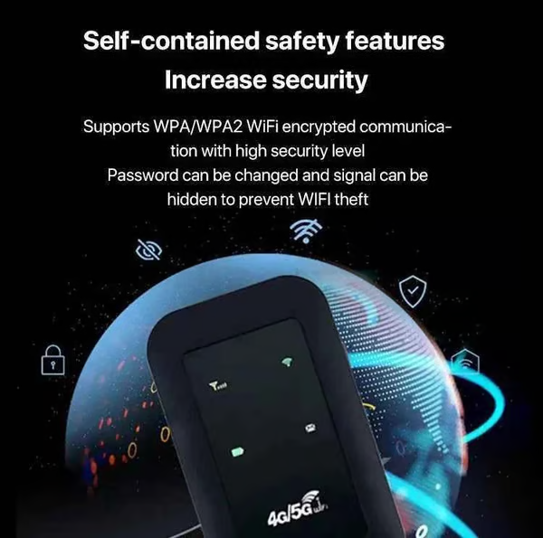 📶 Pocket WiFi – Ready in Seconds No Setup. No Hassle. Just Connect.