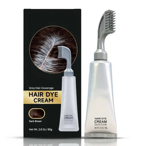 🔥Hot sell TODAY | Instant Gray Coverage Hair Dye Comb for Men & Women