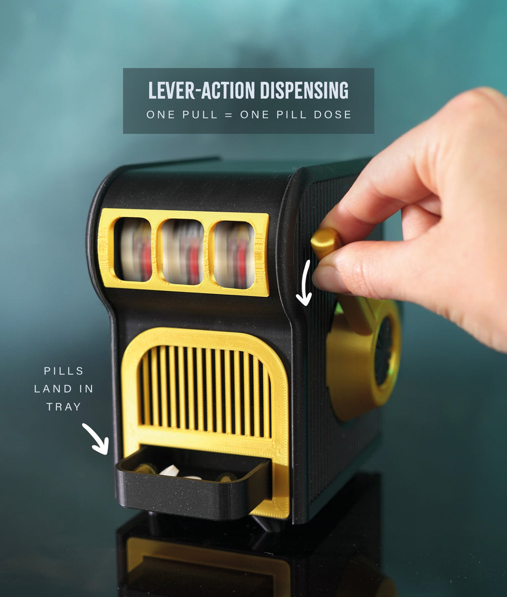 Pill-O-Matic -- Slot Machine Pill Dispenser