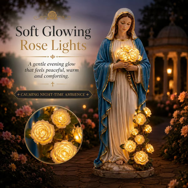 💗Solar-Powered Virgin Mary Garden Light