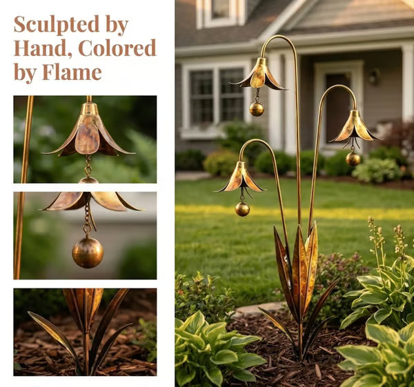 🔥 Limited-Time Offer! Blue Bellflower Garden Stakes – A Charming Melody for Your Outdoor Space