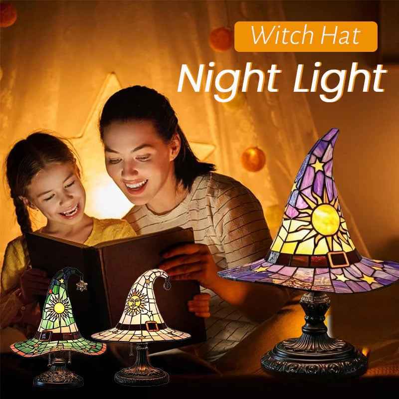 🔥Witch Hat Night Light | Magical Halloween Cozy Decor