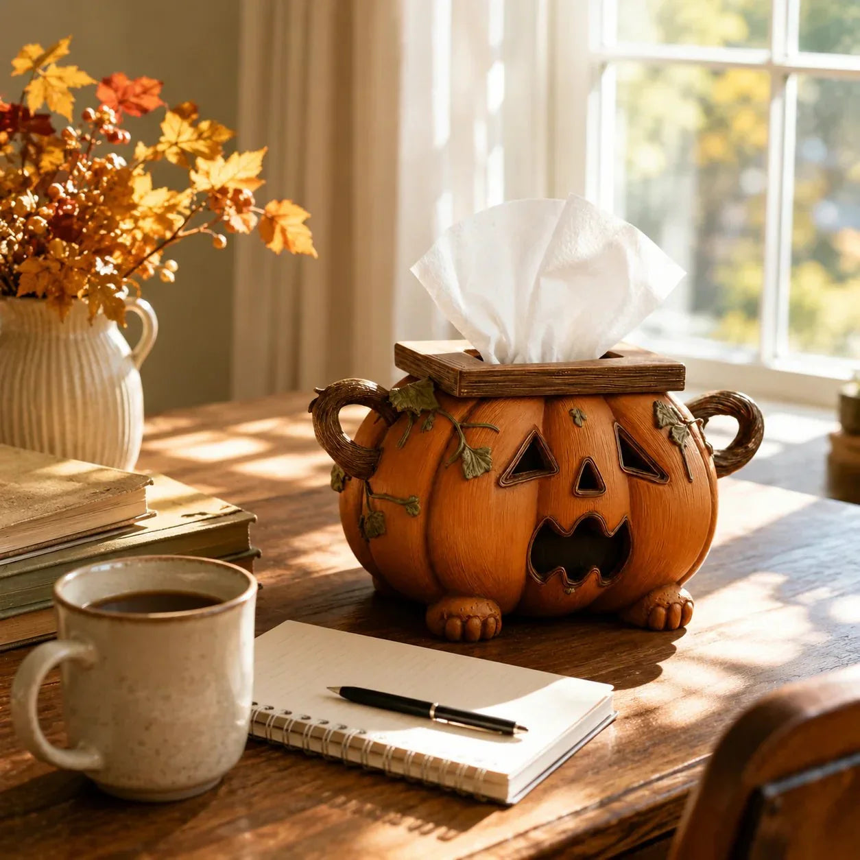🎃🧻Pumpkin Tissue Box Cover