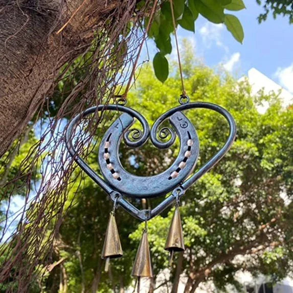 ❤The Horseshoe Heart Wind Chime ❤🐎