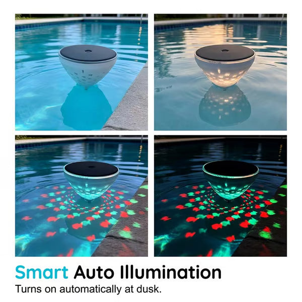 🐠Solar Floating Pool Light with Fish Projection