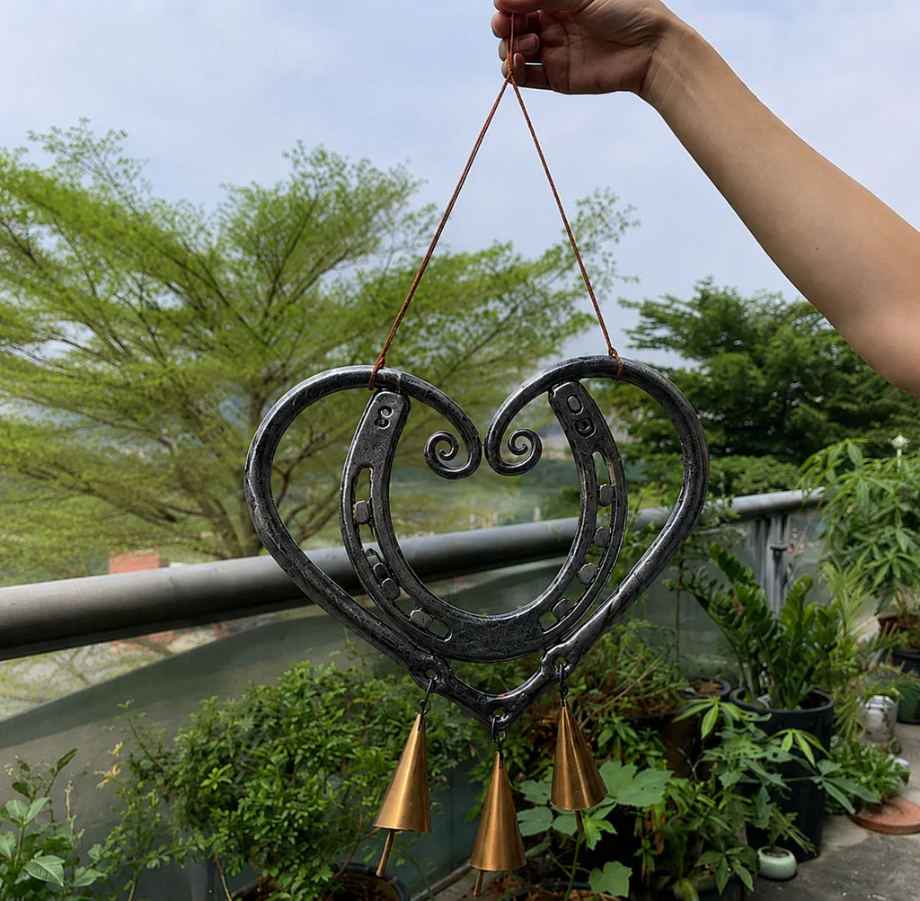 ❤The Horseshoe Heart Wind Chime ❤🐎
