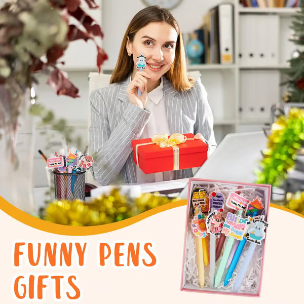 😂 Funny Dumpster Fire Meme Pens Set – Novelty Ballpoint Pens for Teachers, Coworkers, Nurses & Office Desk Gifts (18/36 PCS)