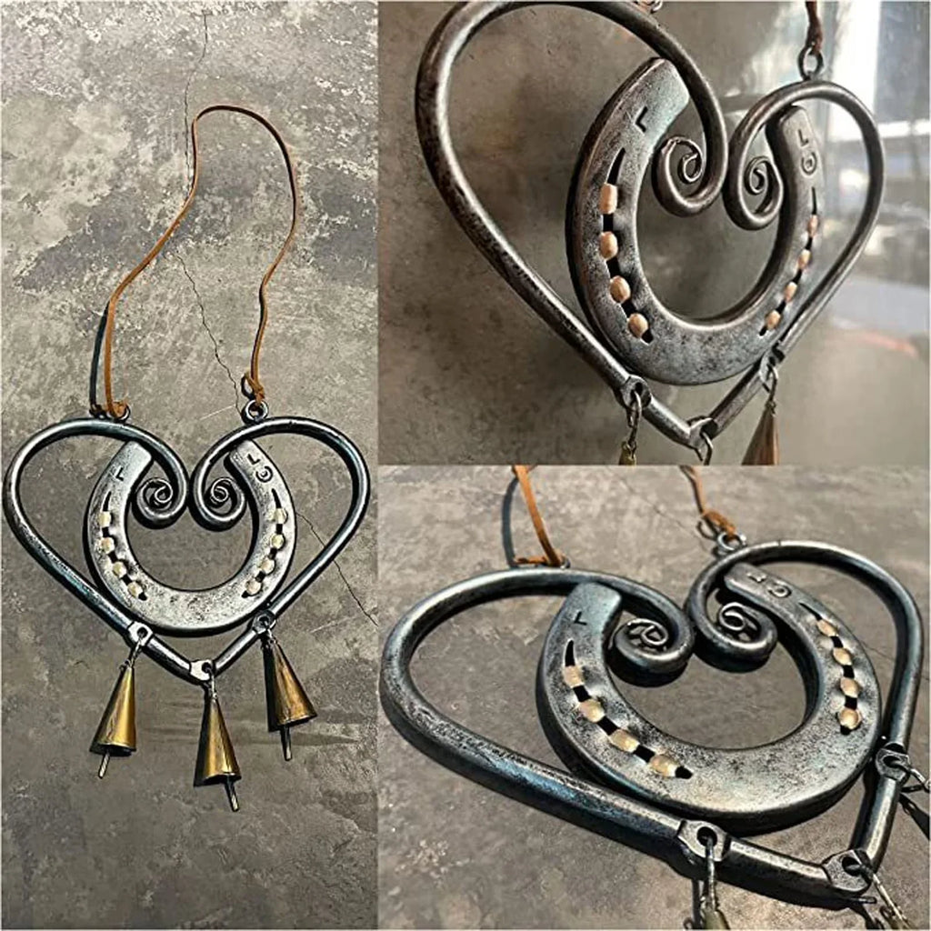 ❤The Horseshoe Heart Wind Chime ❤🐎