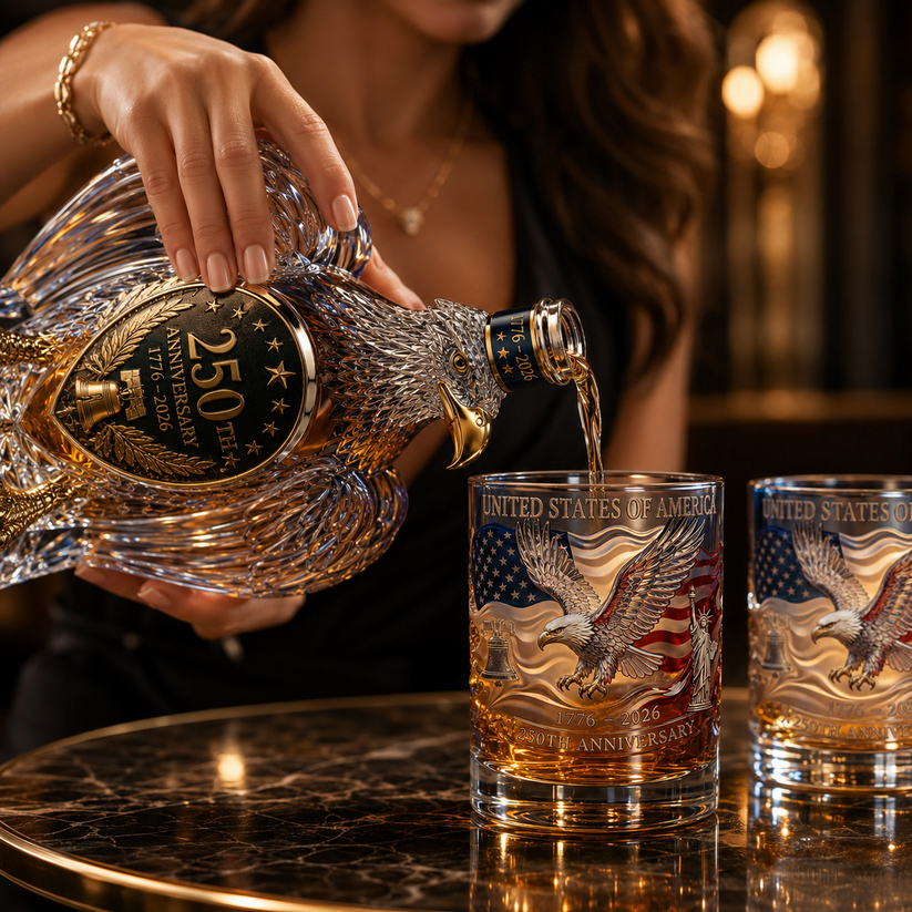 🦅250th Anniversary Commemorative Bottle