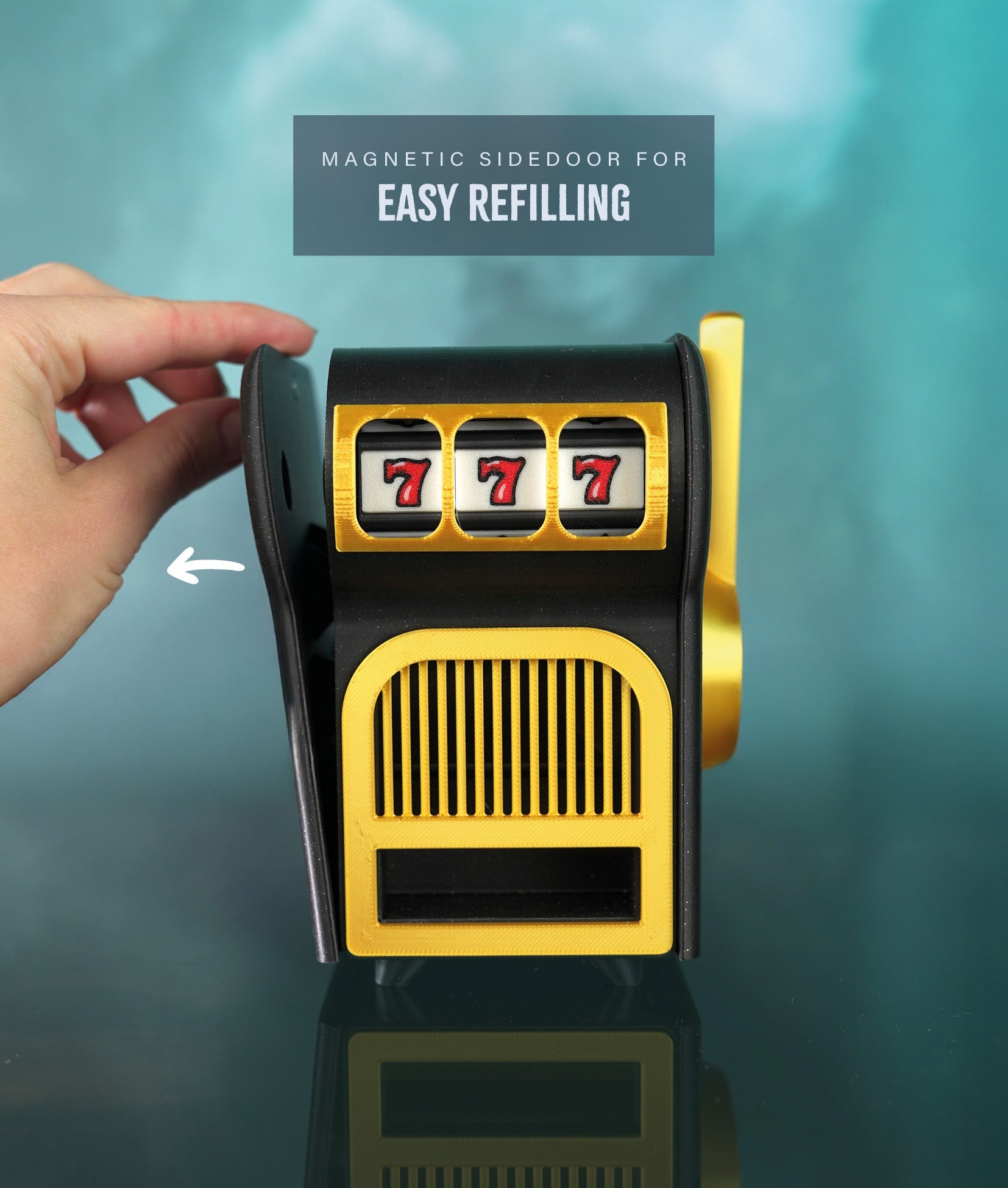 Pill-O-Matic -- Slot Machine Pill Dispenser