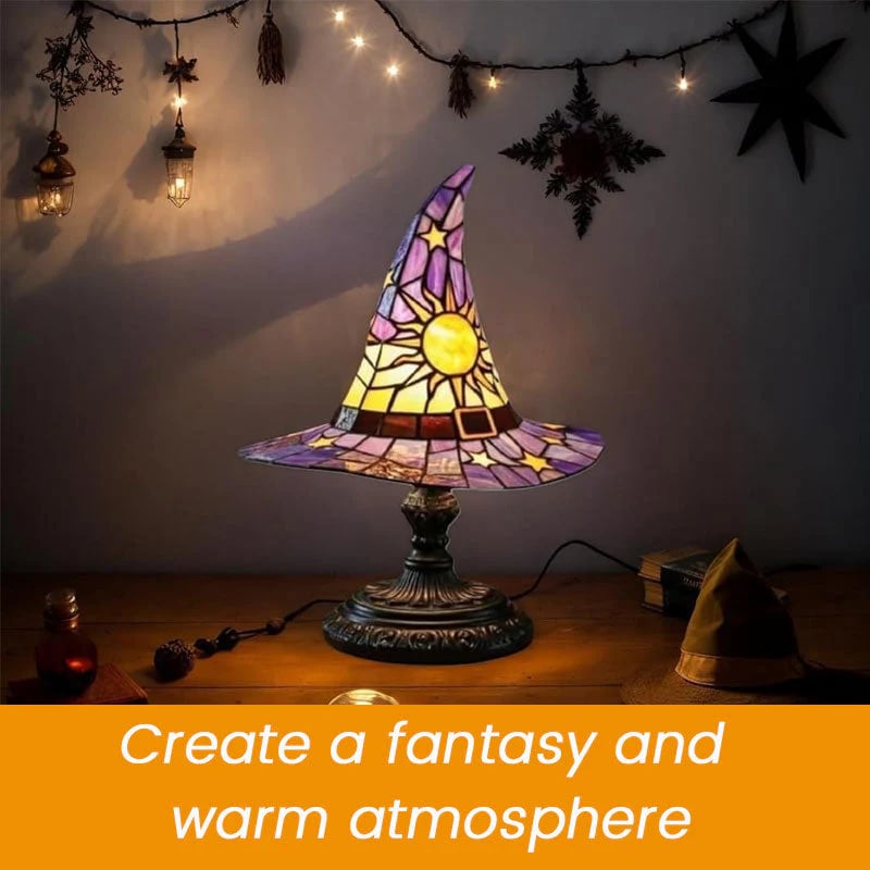 🔥Witch Hat Night Light | Magical Halloween Cozy Decor