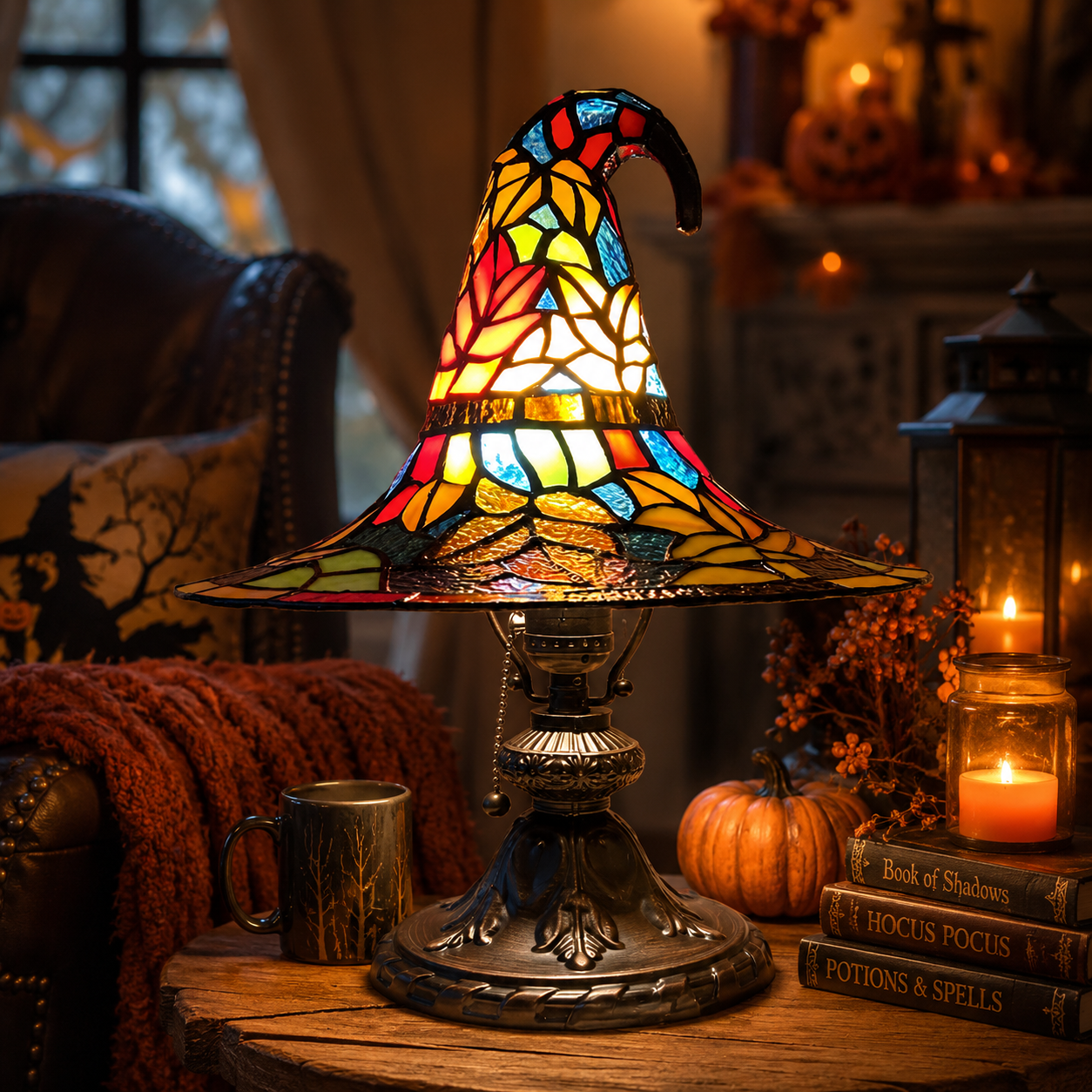 🔥Witch Hat Night Light | Magical Halloween Cozy Decor