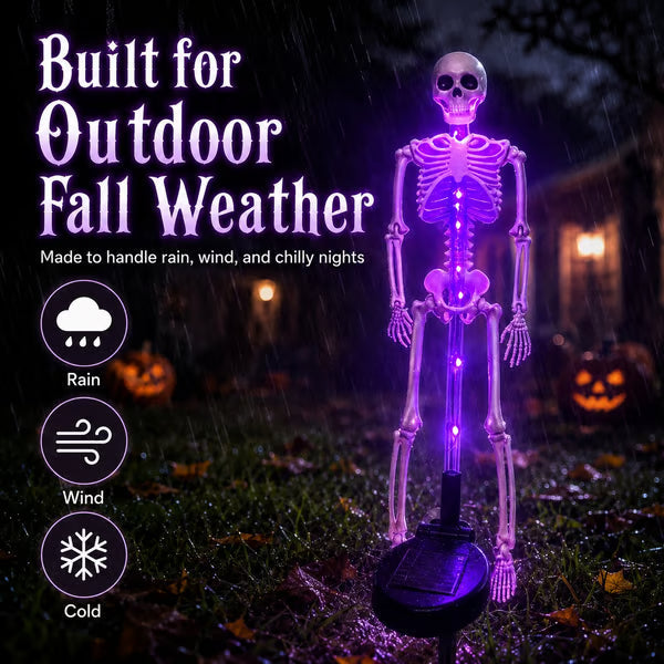 Solar Skeleton YardStake
