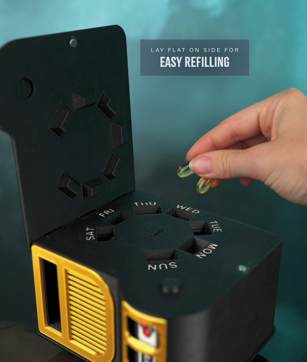 Pill-O-Matic -- Slot Machine Pill Dispenser