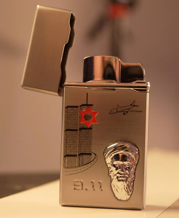 Premium Stainless Steel Flip‑Top Lighter – Collectible Design