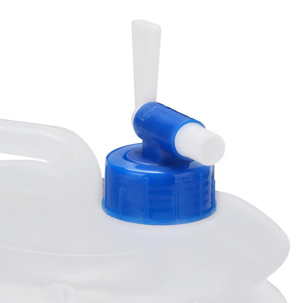 15L Foldable Water Container with Tap Portable Collapsible Water Storage Tank