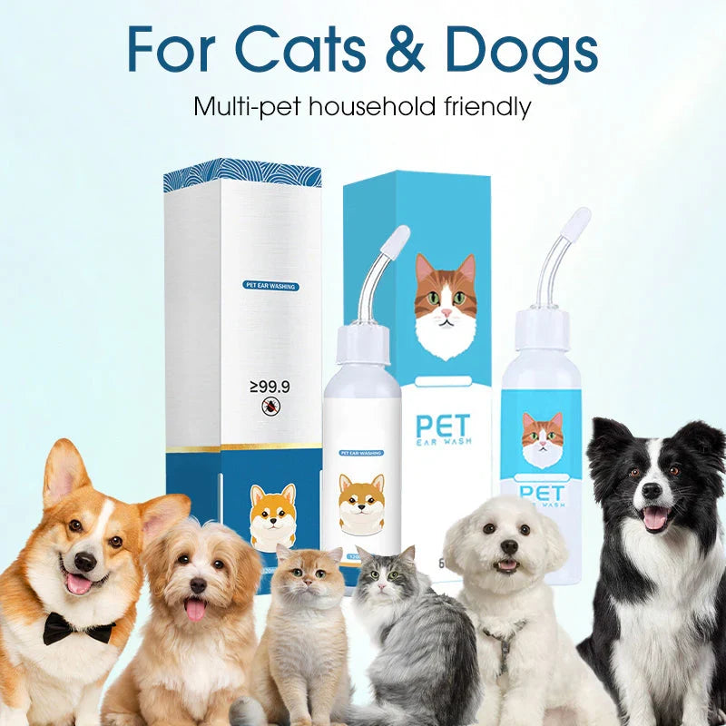🐶🐱 Ear cleaner | Relieves itching in dogs & cats 👂