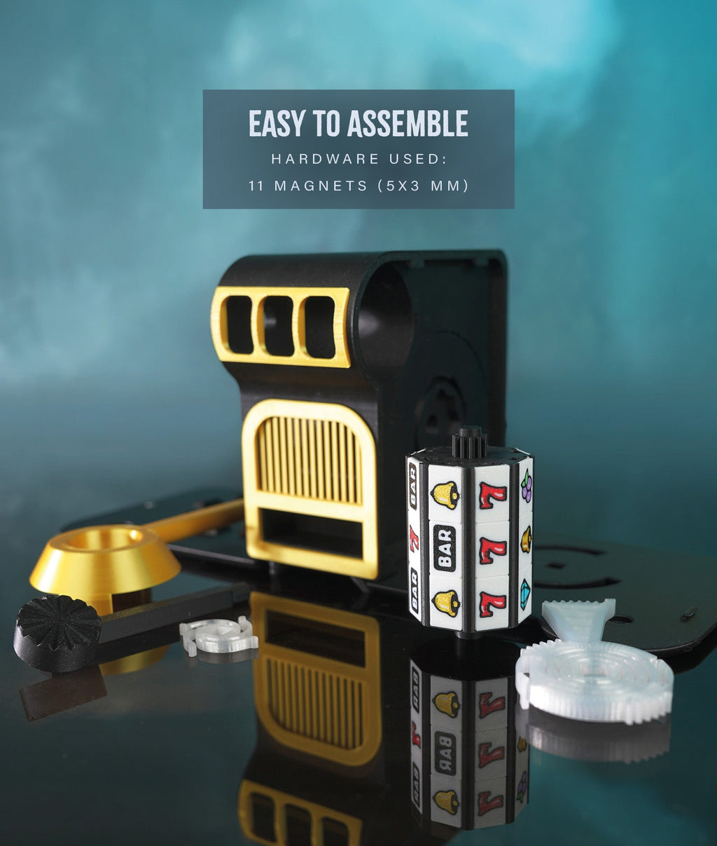 Pill-O-Matic -- Slot Machine Pill Dispenser