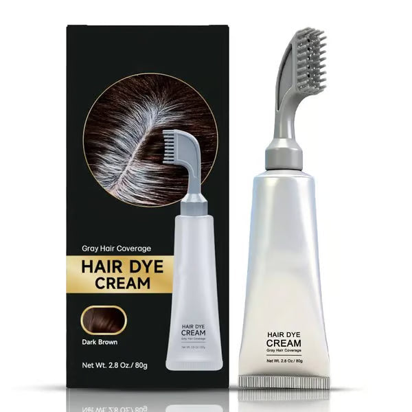 🔥Hot sell TODAY | Instant Gray Coverage Hair Dye Comb for Men & Women