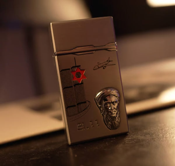 Premium Stainless Steel Flip‑Top Lighter – Collectible Design