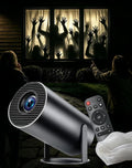 Scary Decorations Halloween Window Projector，White：With Effect fabric | Projects Animated Horror Window Scenes with Easy Setup, 210° Rotation, Built-In Speaker, And Auto Keystone Correction