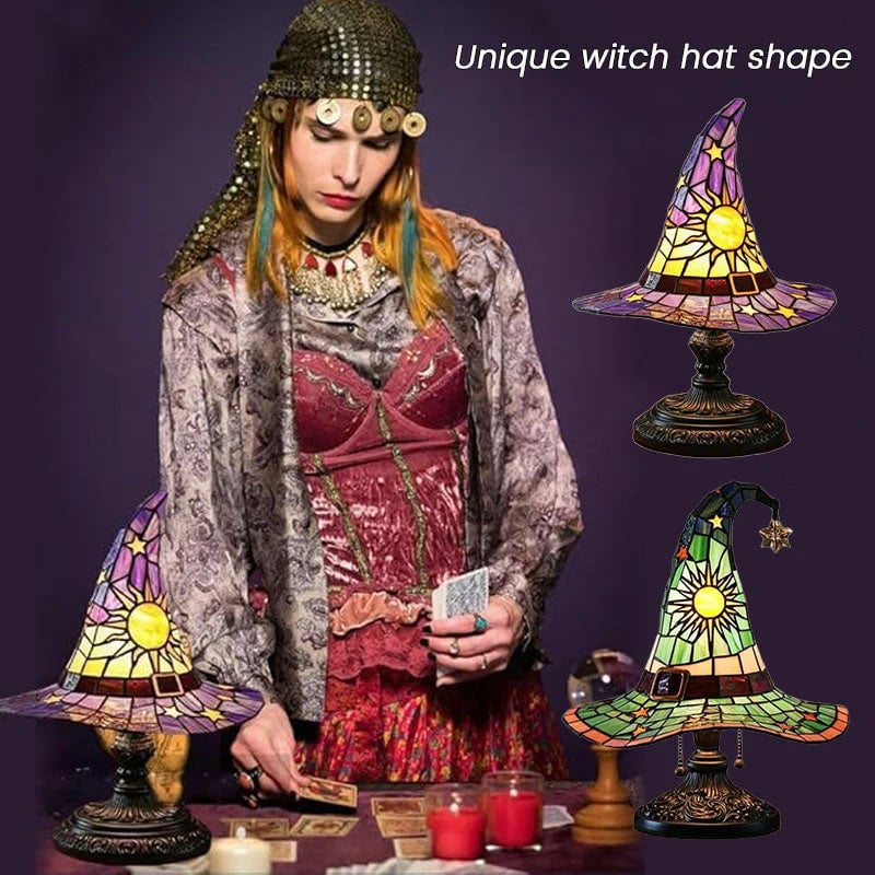 🔥Witch Hat Night Light | Magical Halloween Cozy Decor