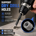 ⚡️6 Pcs Diamond Drill Bits Set, 1/4 5/6 3/8 1/2 Inch Brazed Diamond Drill Bits for Precision Drilling in Tile Ceramic Glass Granite Marble Masonry
